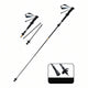 Noir / S (103-120cm) - Utilisateurs 1m50–1m70 / 1 Bâton