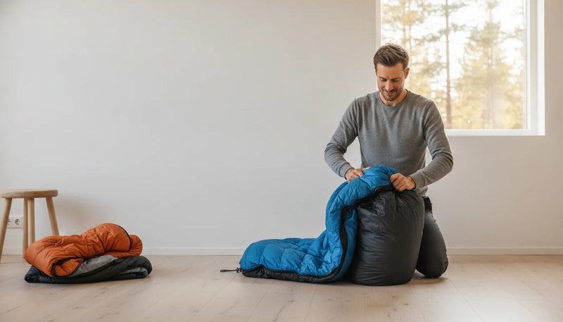 Comment plier et ranger un sac de couchage : la bonne méthode - Image de couverture