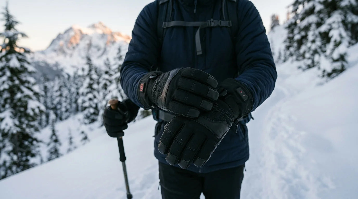 Banner Gants Chauffants Randonnée