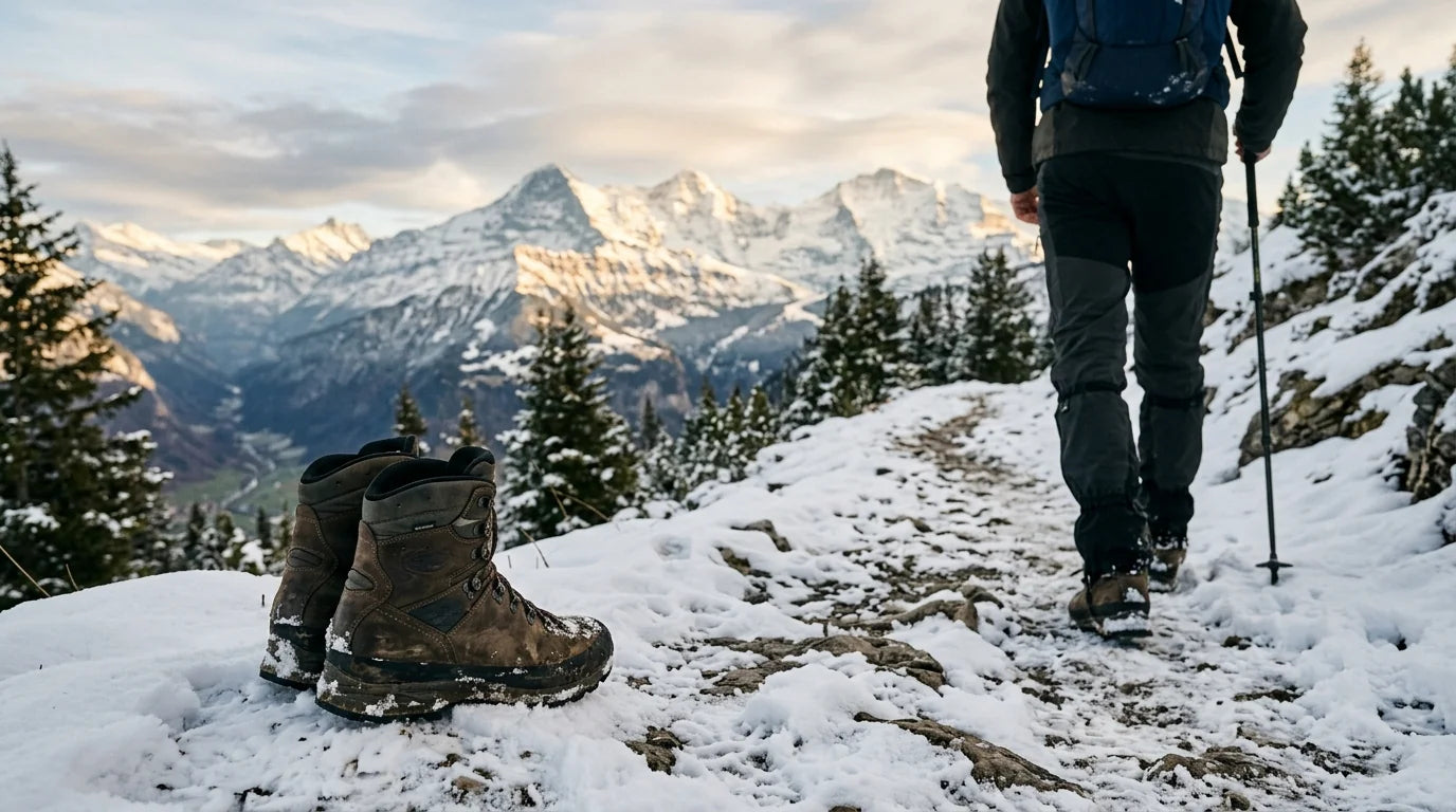 Bannière Botte Randonnée Hiver