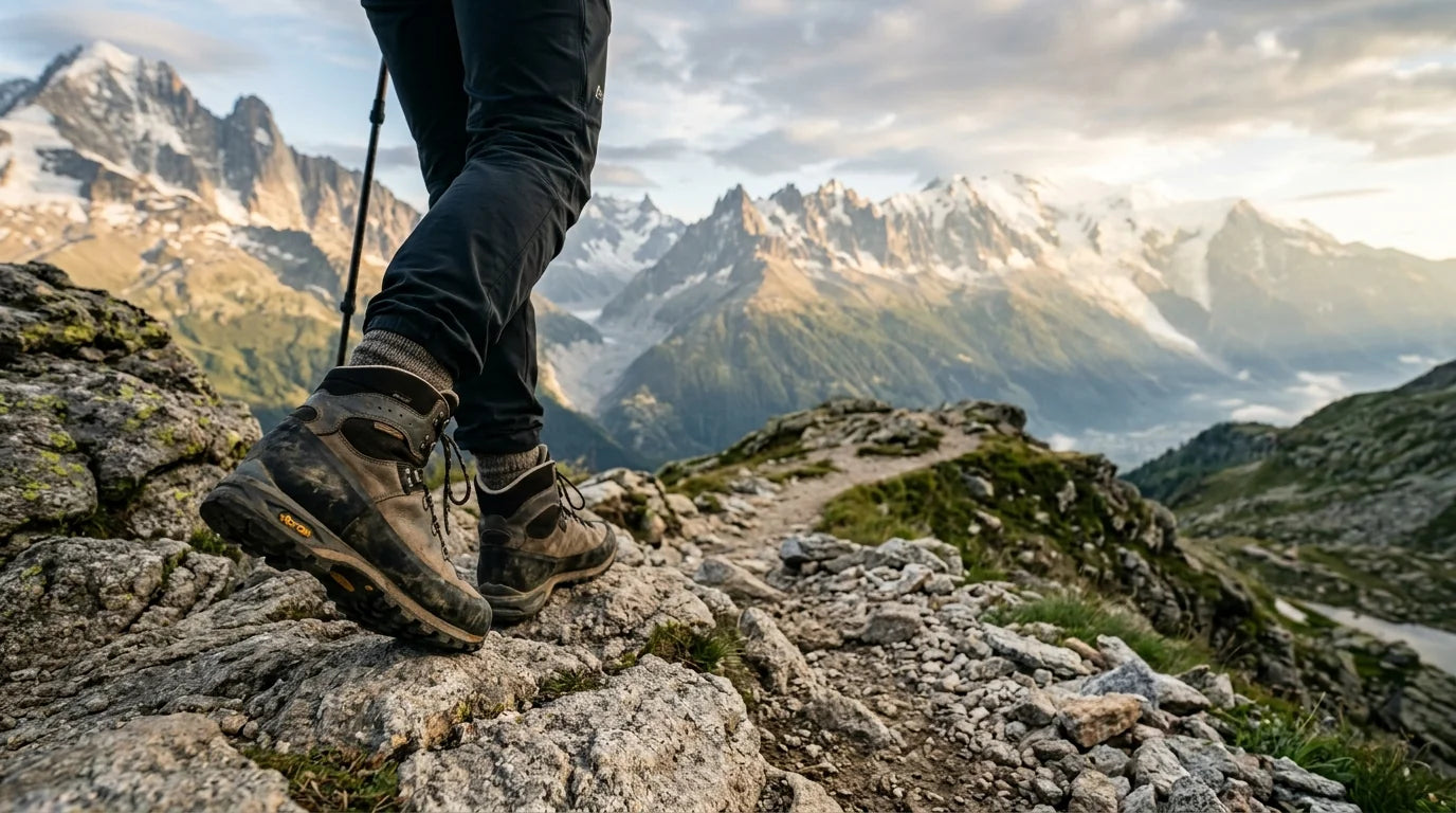 Bannière Chaussure Alpinisme Randonnée