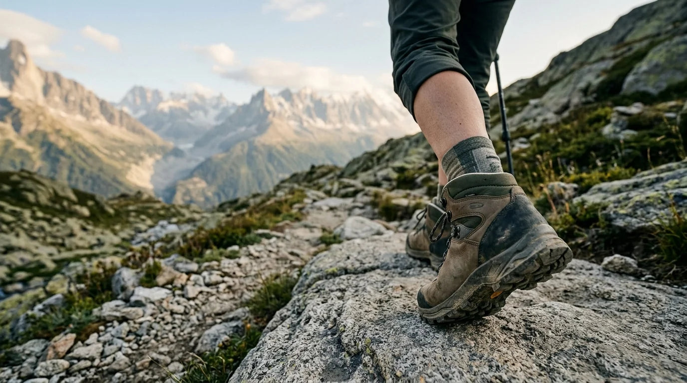 Bannière Chaussure Randonnée Montagne Femme