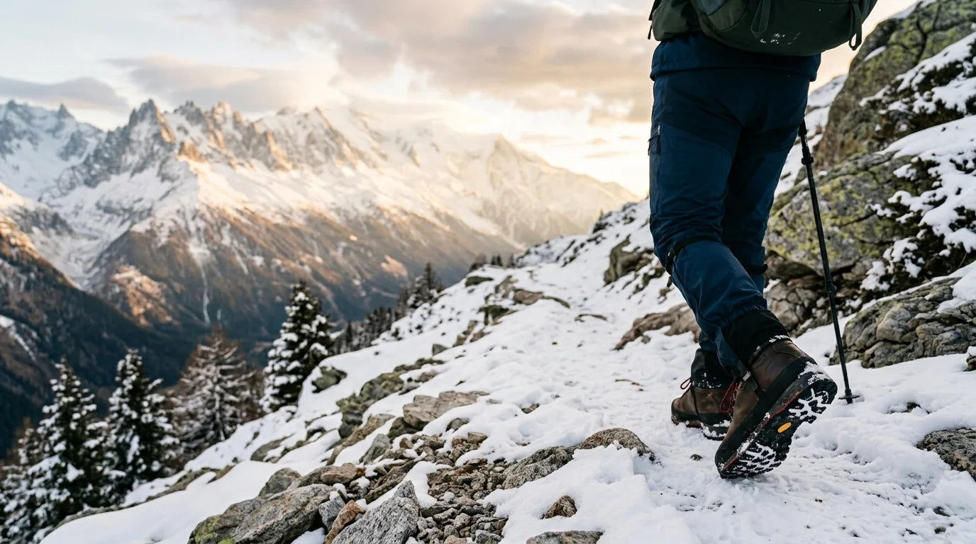 Bannière Chaussure Randonnée Neige Homme