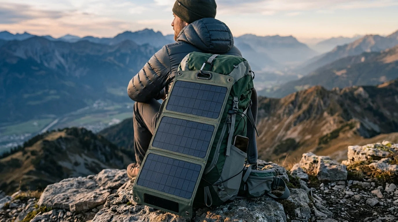Banner Panneau Solaire Randonnée