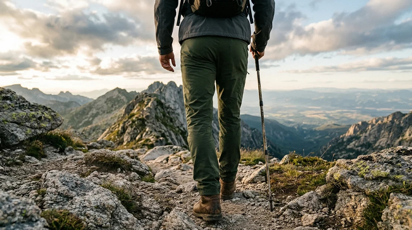 Bannière pantalon randonnée deperlant