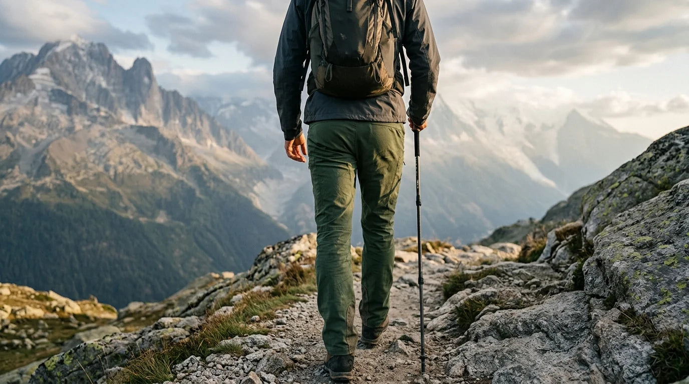 Bannière pantalon randonnée homme