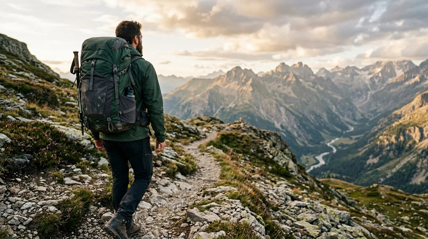 Bannière Sac à dos de randonnée homme