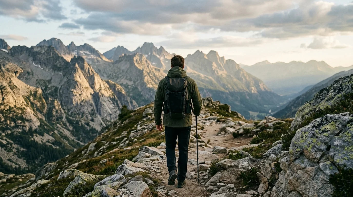 Bannière veste polaire imperméable homme