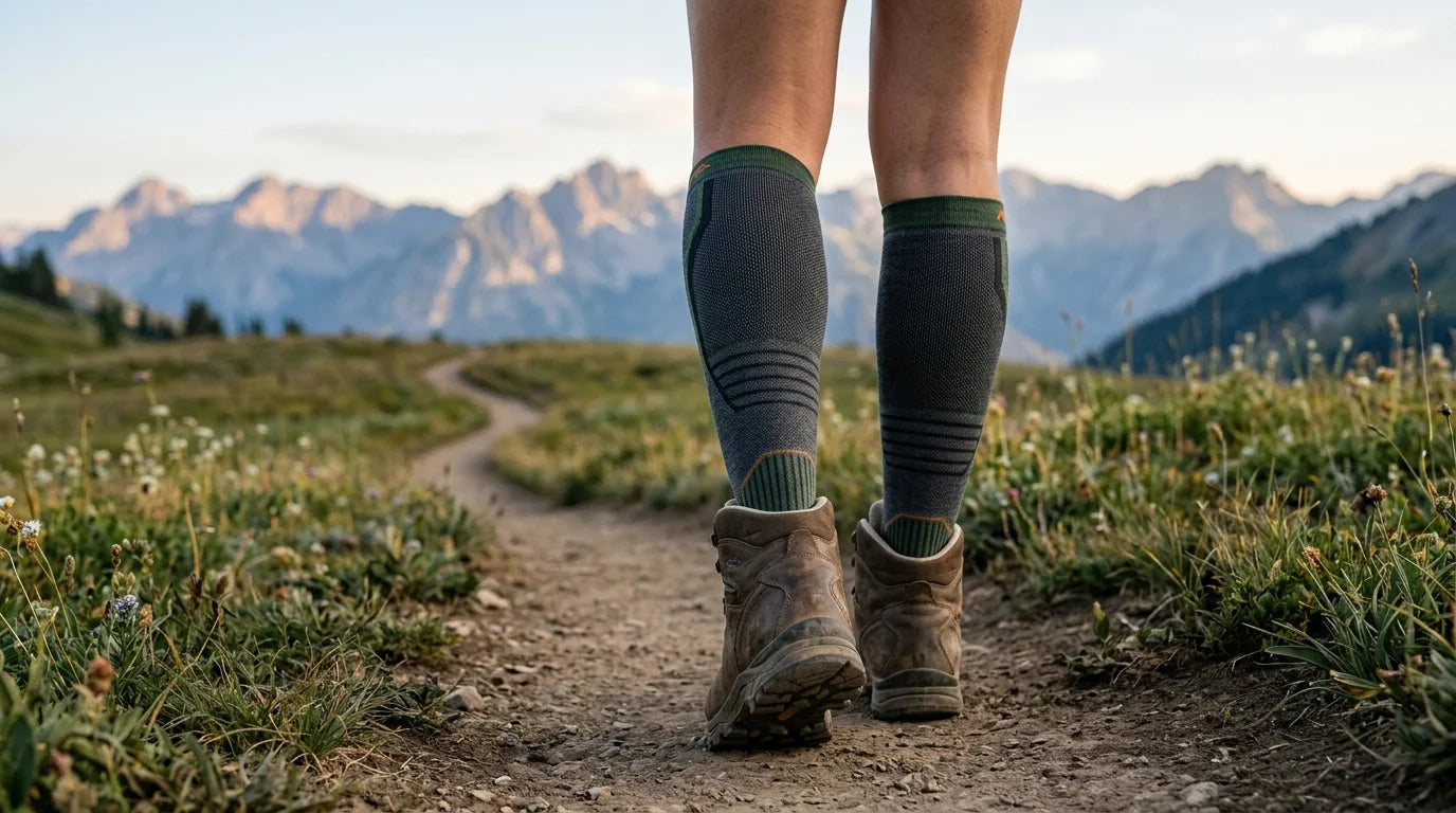 Banner Chaussette De Compression Randonnée