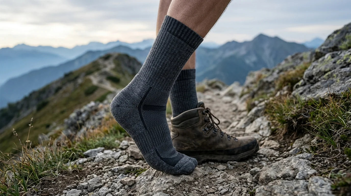 Banner Chaussettes De Randonnée En Laine