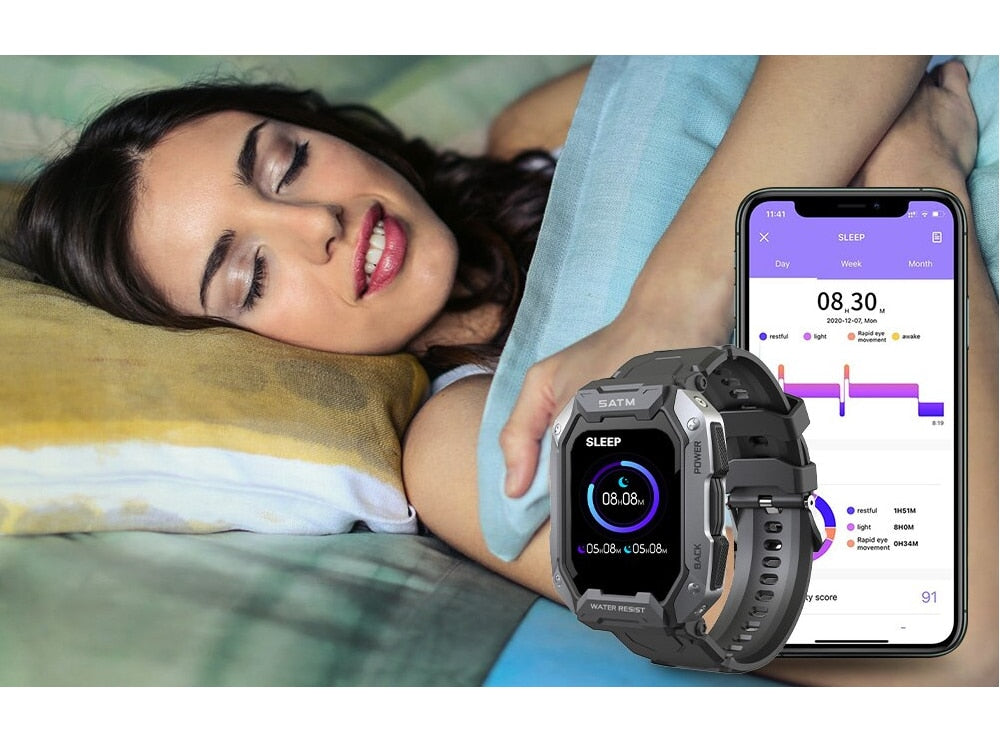 Montre Connectée Homme Étanche