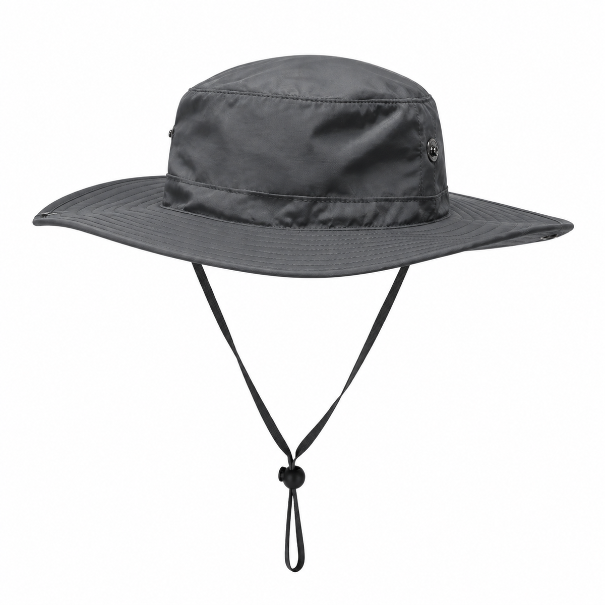 Chapeau homme à bord large gris foncé – packshot