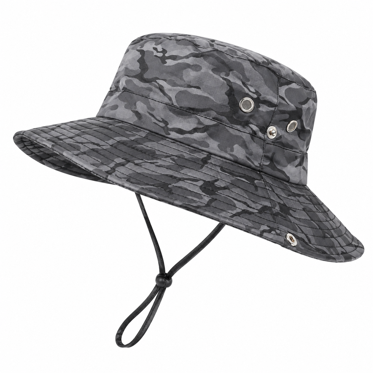 Chapeau de randonnée ventilé gris – packshot