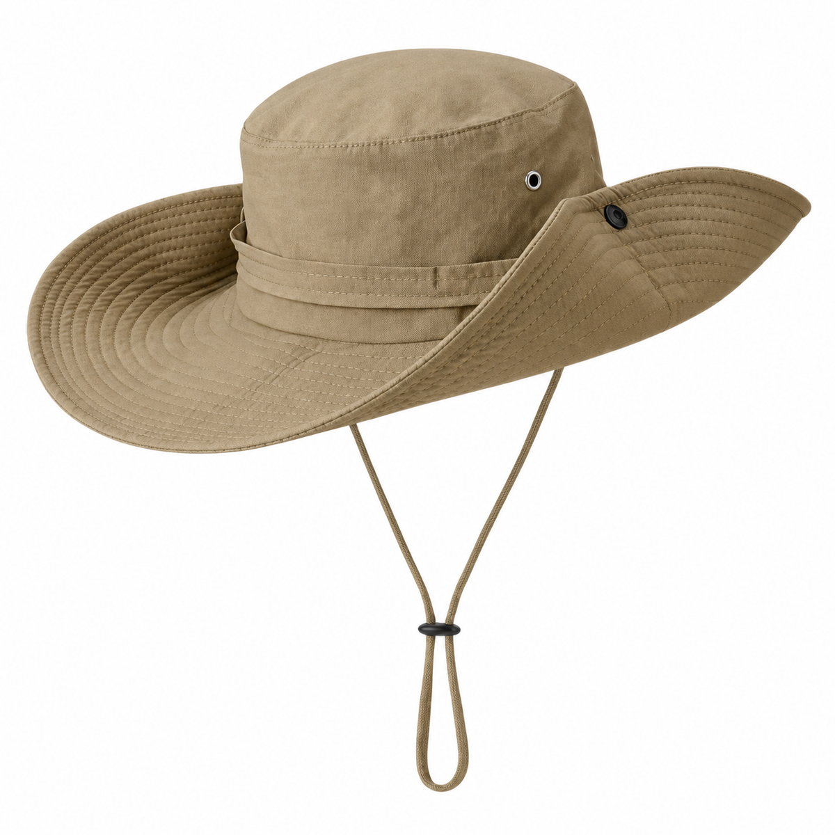 Chapeau tissu homme kaki – packshot