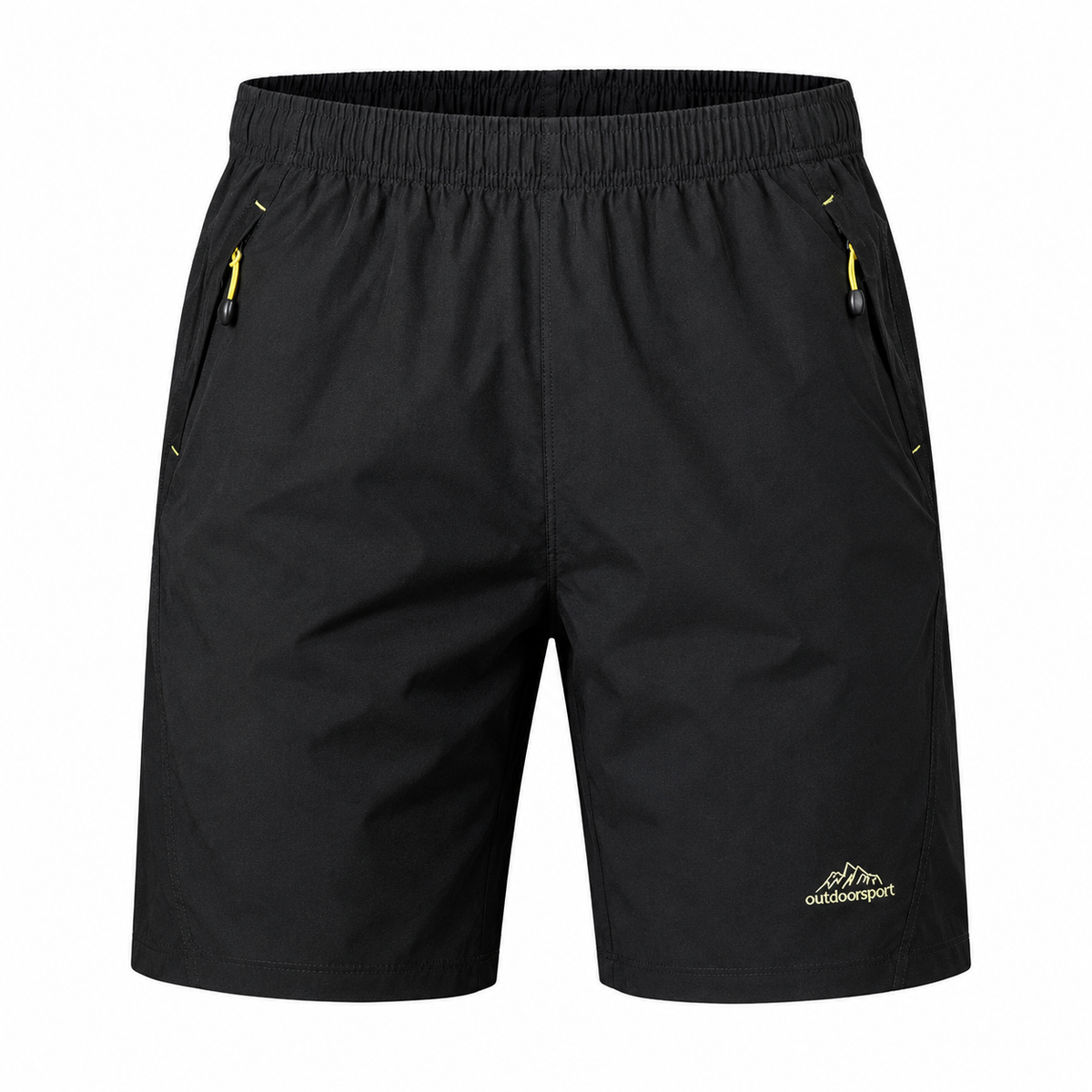 01 noir packshot short randonnee homme