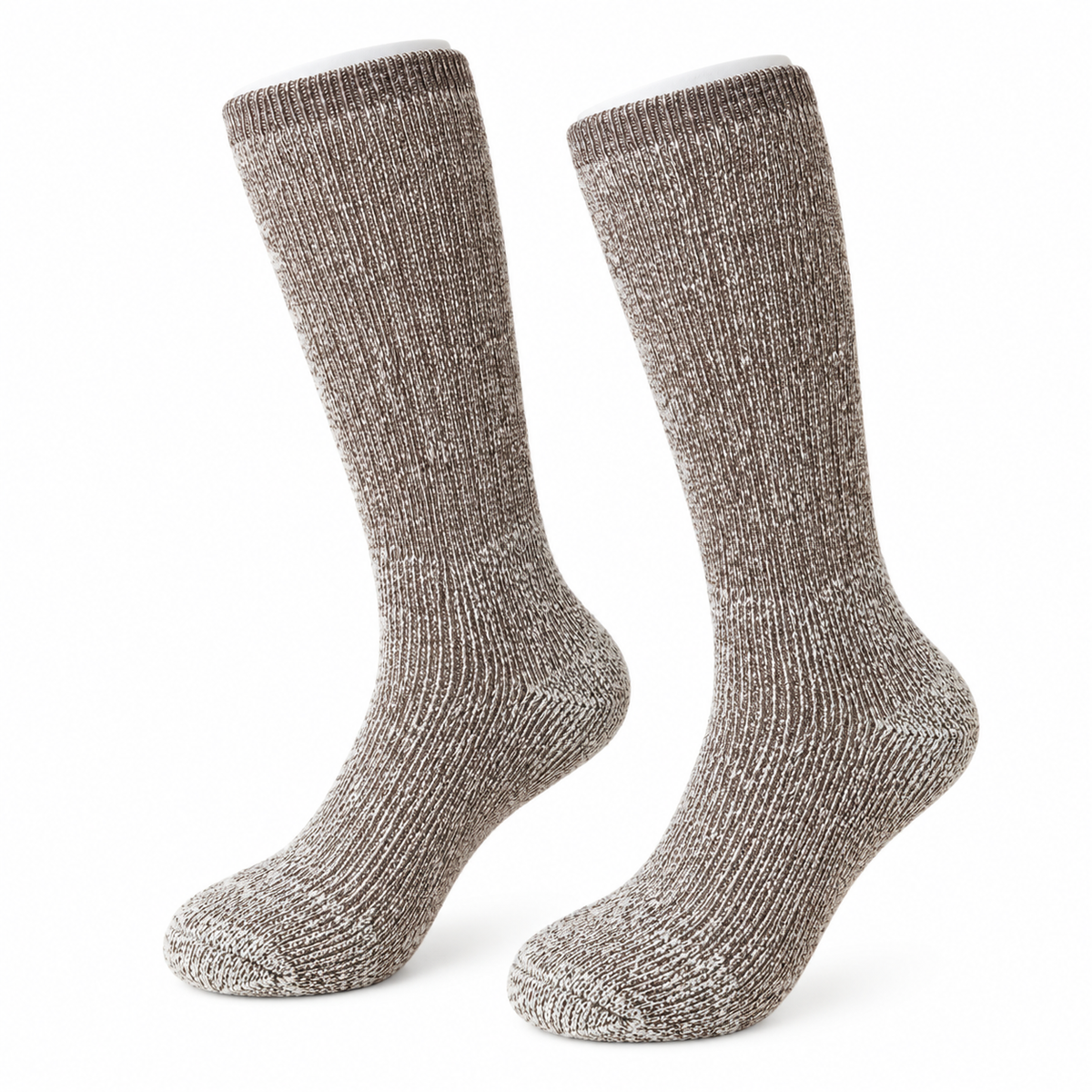 Chaussettes Randonnée Pour Bottes — Café — Packshot Variante Principale
