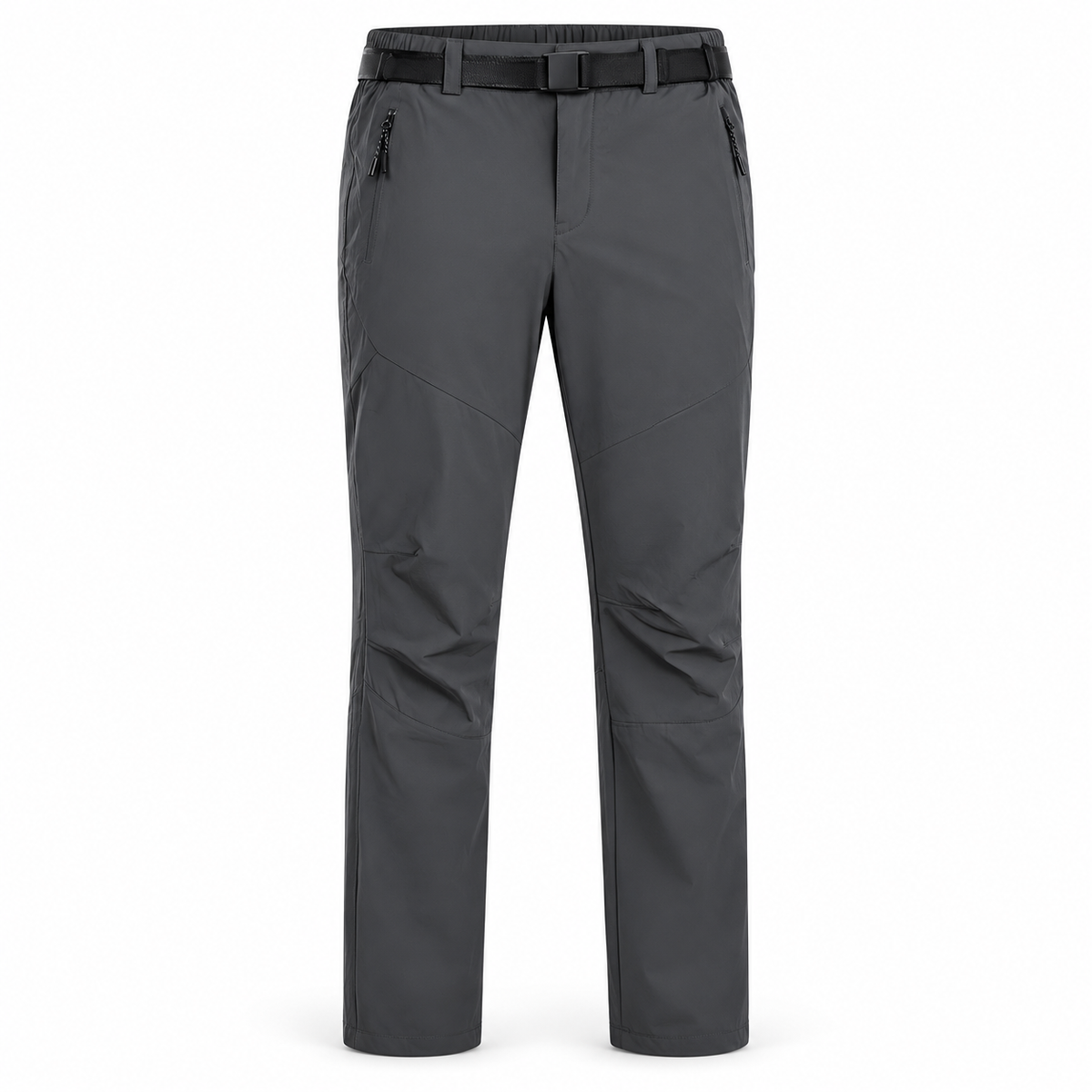 Pantalon anti UV homme gris foncé – vue de face sur fond blanc