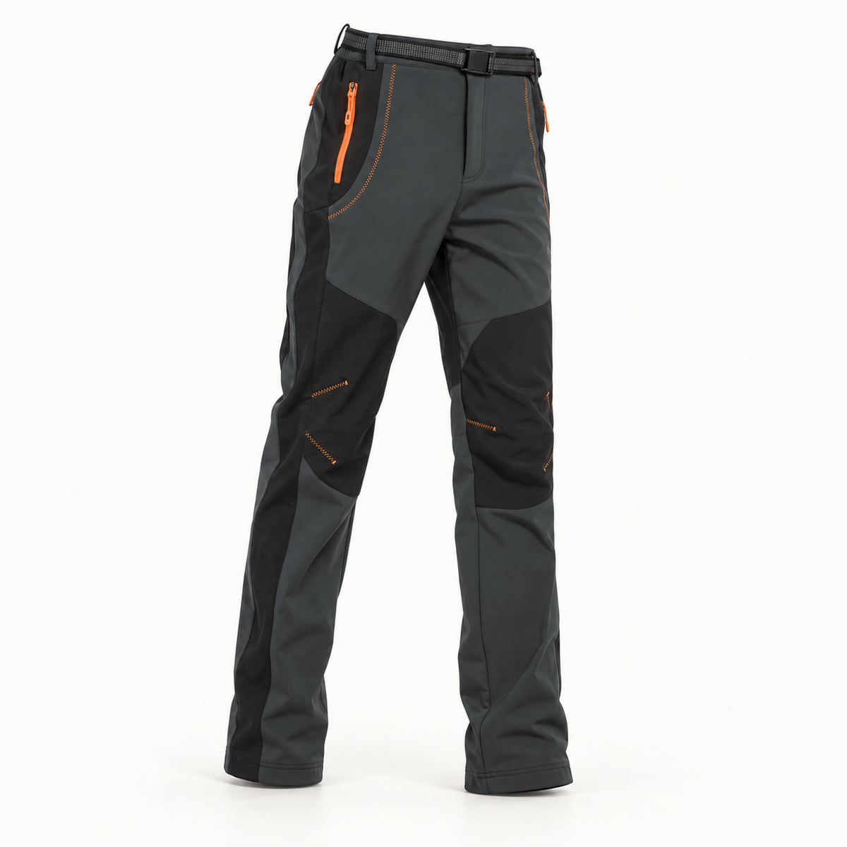 Pantalon randonnée homme grande longueur gris – packshot