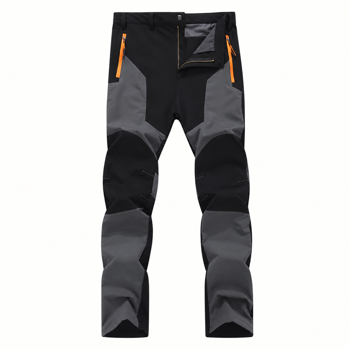 Pantalon randonnée stretch homme gris – packshot face
