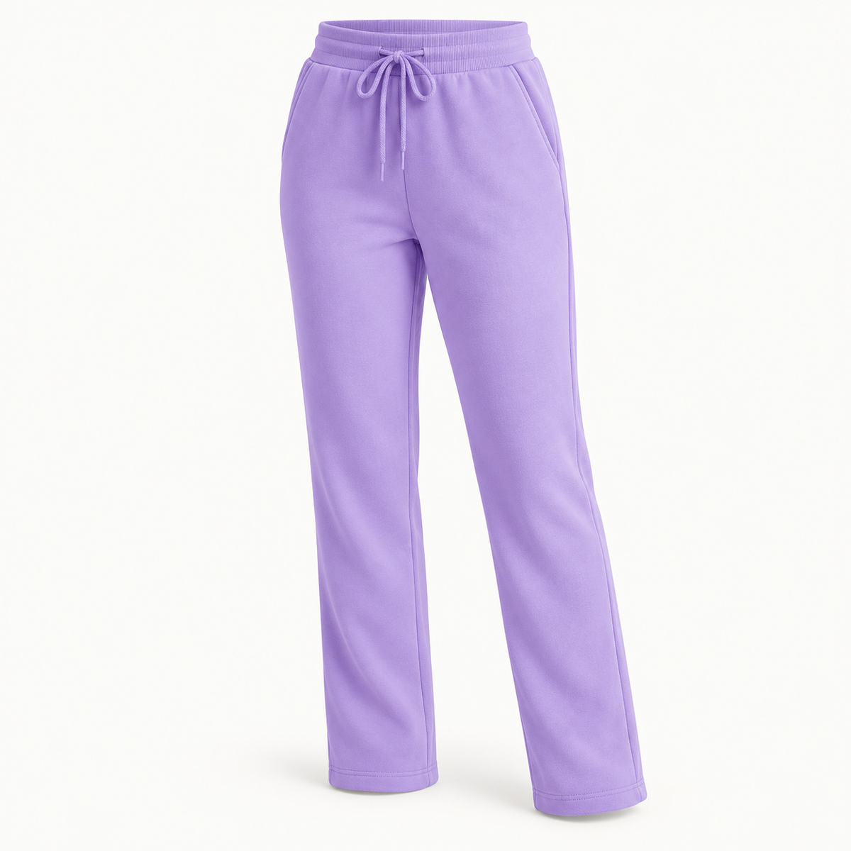 Pantalon randonnée velours femme violet – packshot