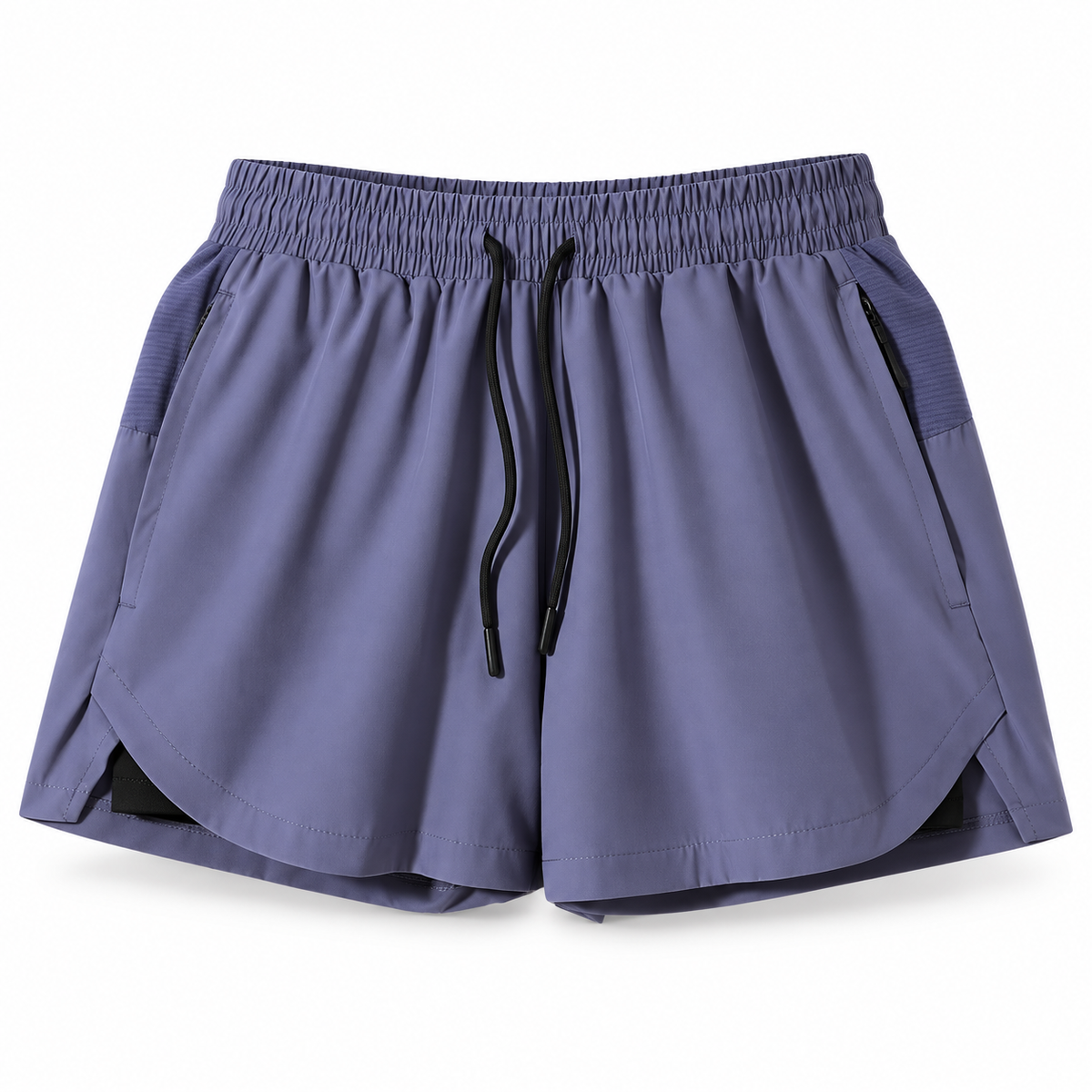 Short de randonnée taupe violet – vue de face