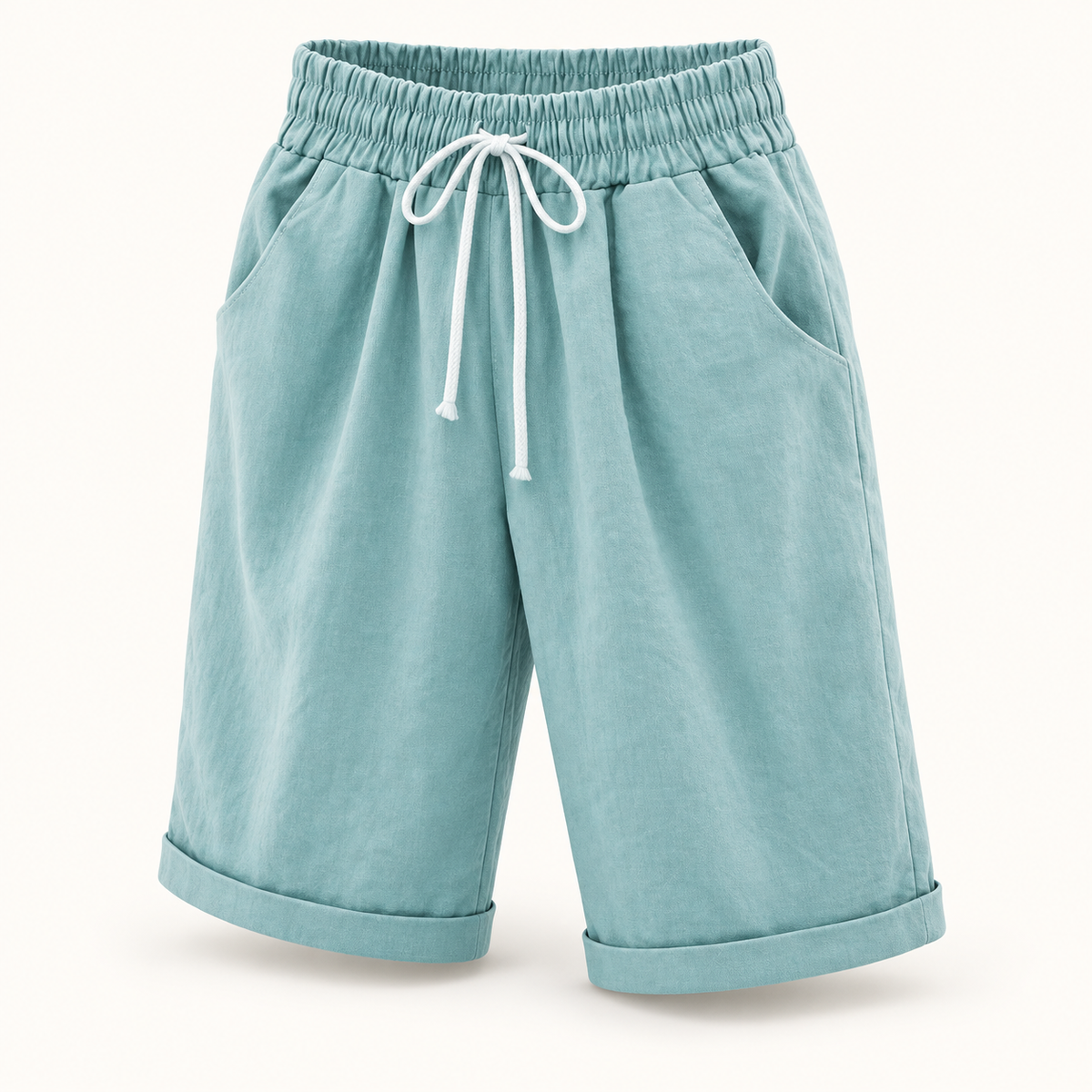 Short randonnée grossesse bleu céladon – packshot principal
