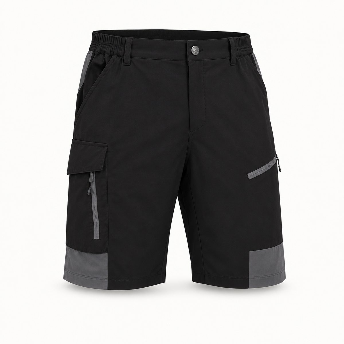 Short randonnée stretch noir – packshot principal