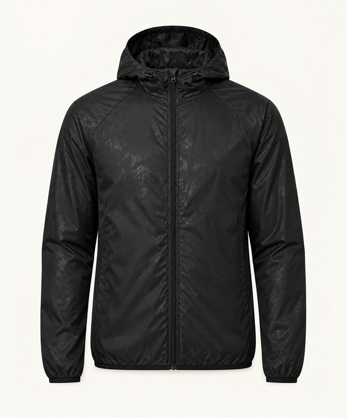 Veste randonnée noire homme – vue de face