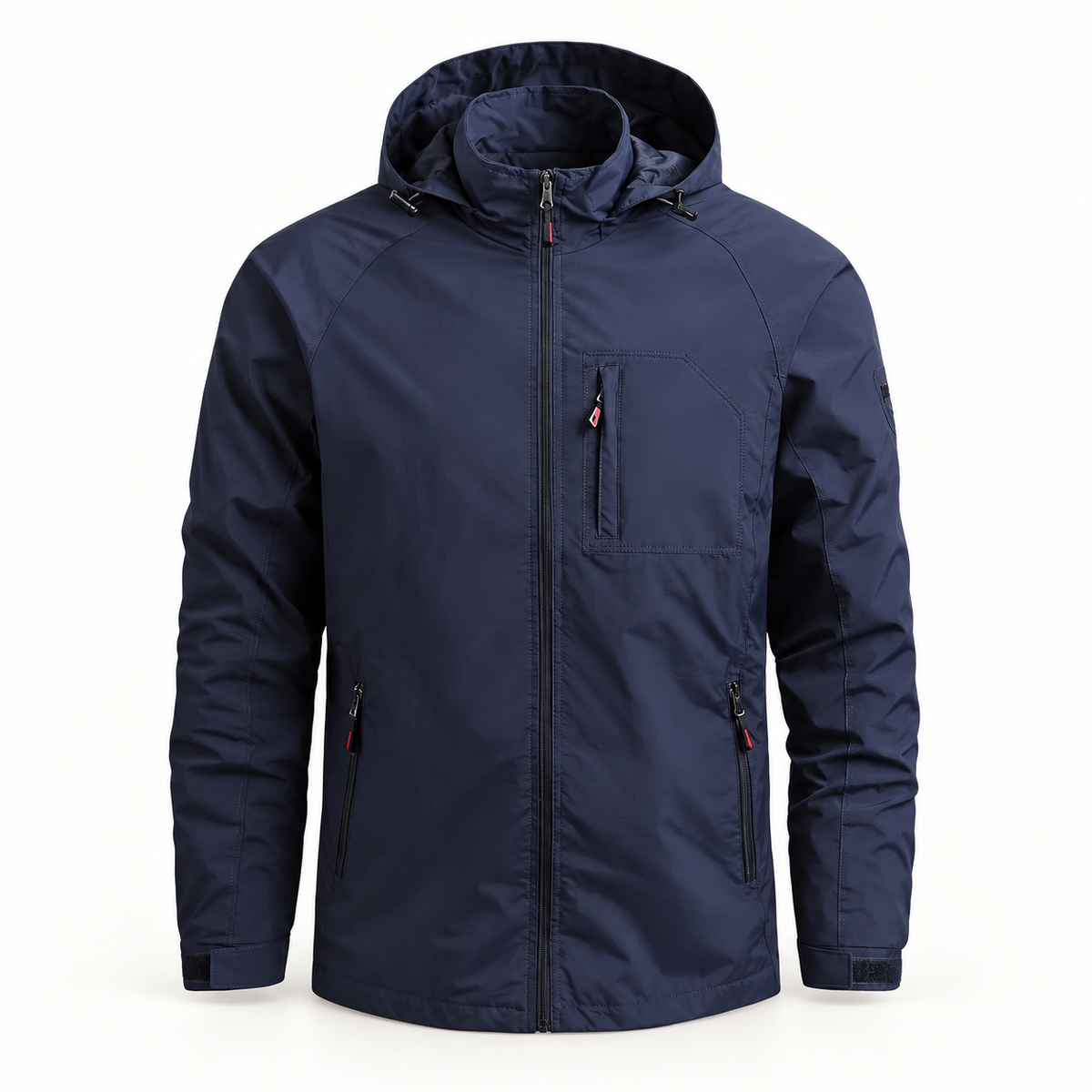 Veste randonnée respirante homme bleue – vue de face