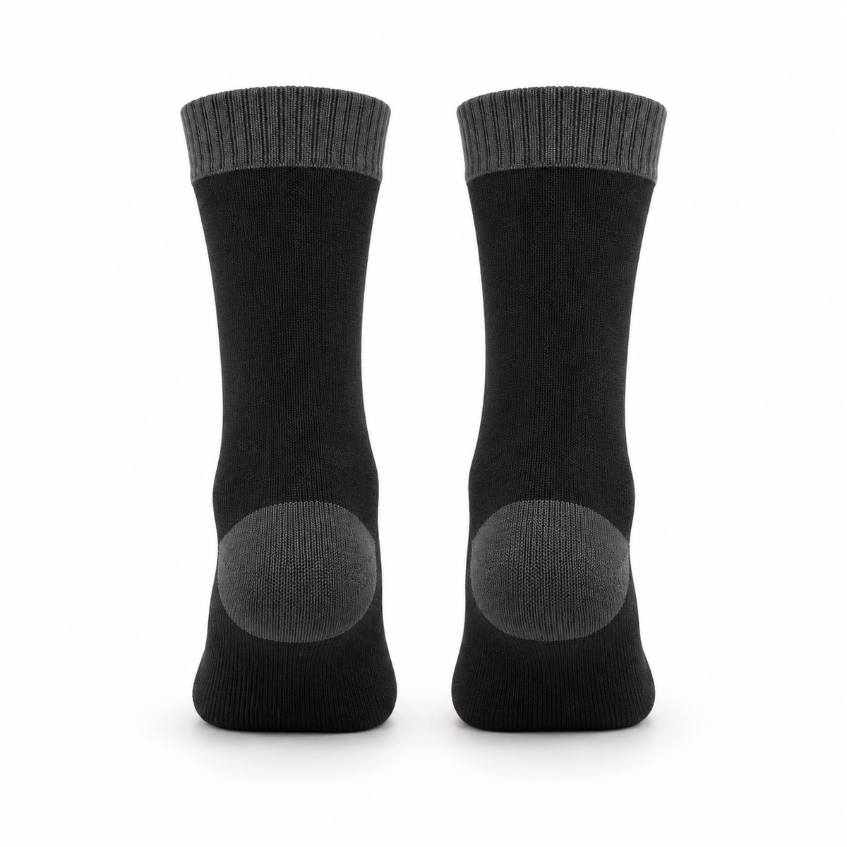 Chaussettes Randonnée Noires — Noir — Conversion Arriere