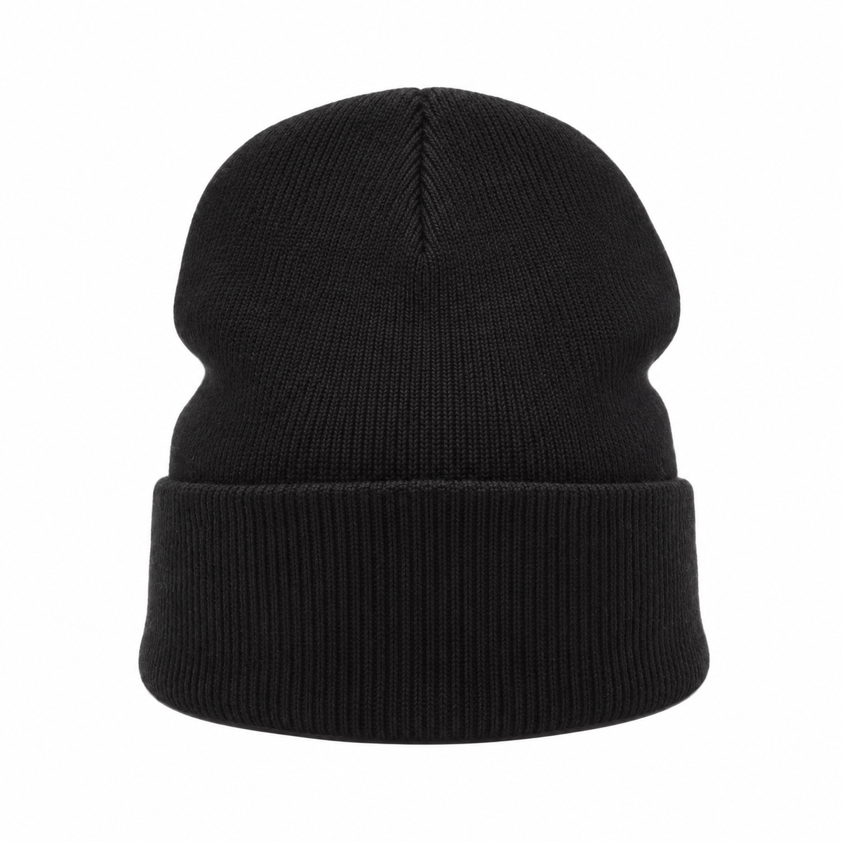 Bonnet chaud de randonnée noir – vue arrière