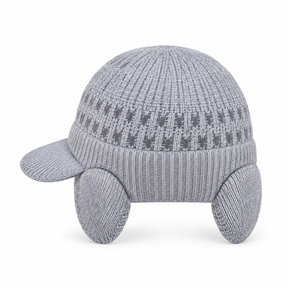 Bonnet technique gris clair – vue arrière
