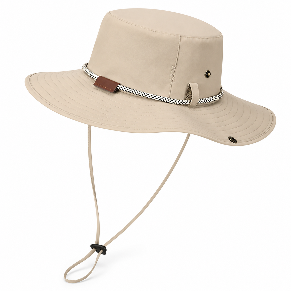 Chapeau randonnée grande taille kaki – packshot