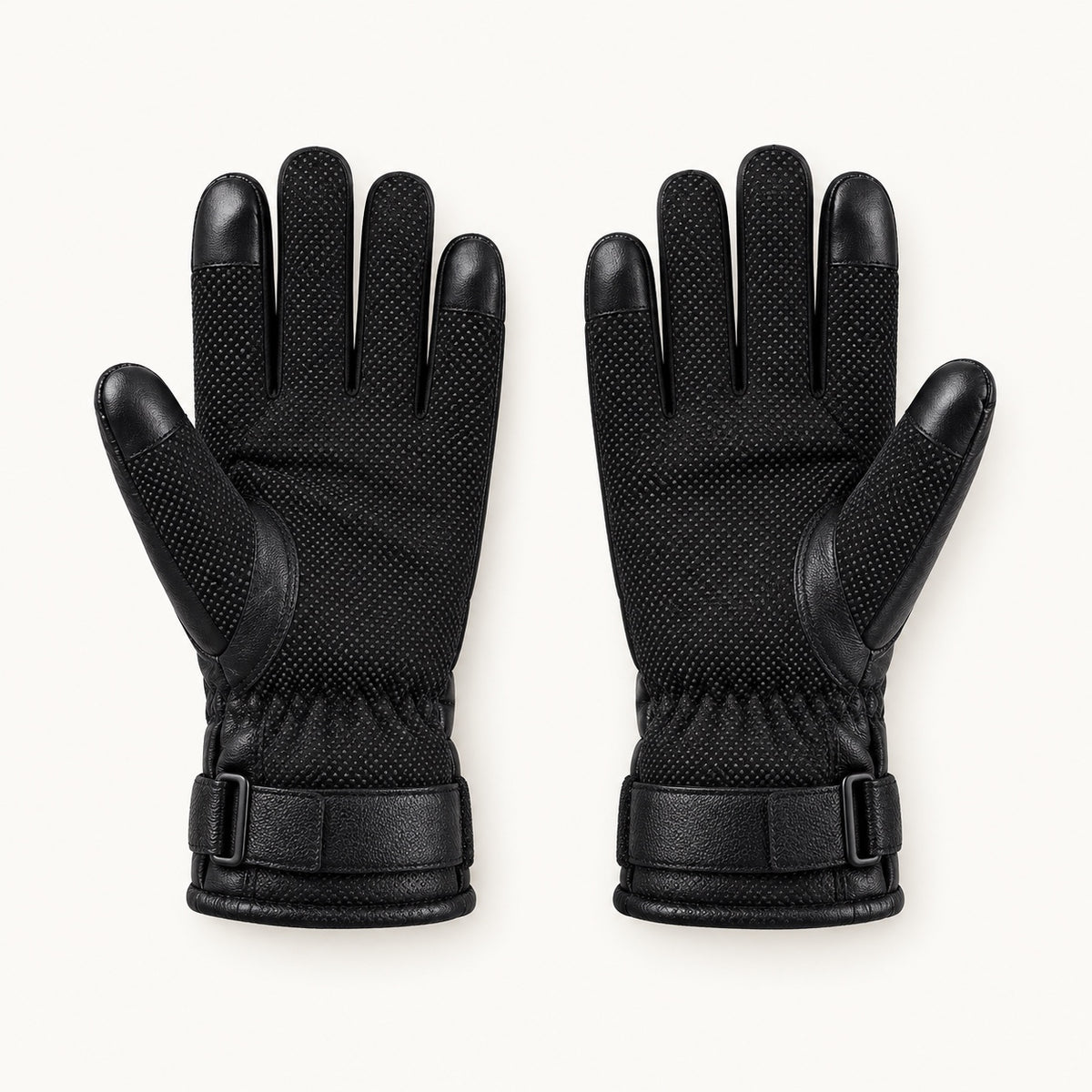 Gant chauffant tactile — paumes tactiles antidérapantes