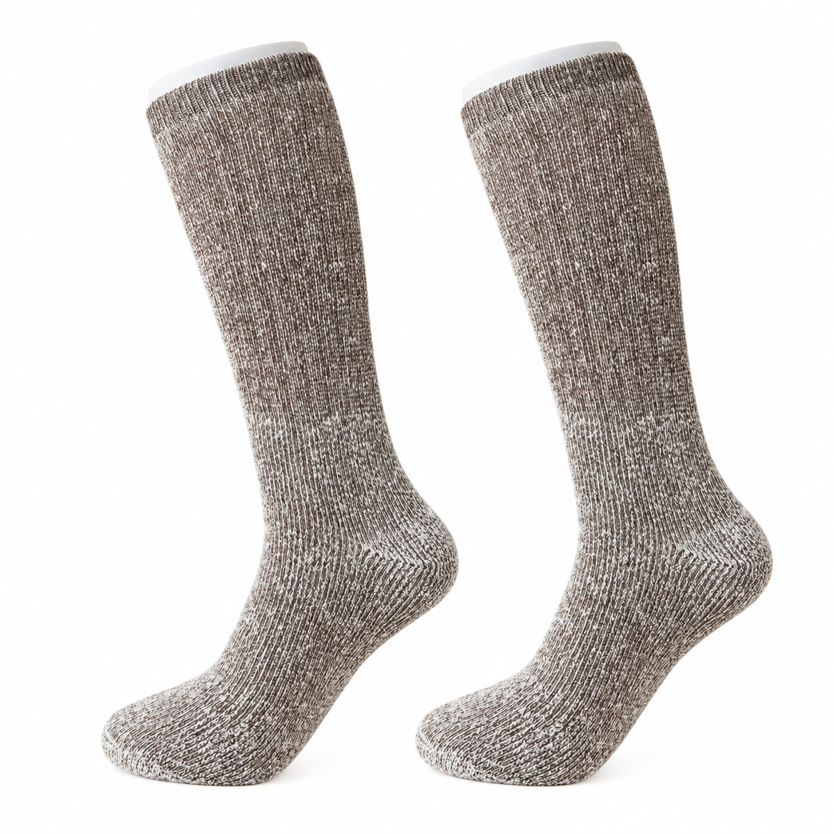 Chaussettes Randonnée Pour Bottes — Café — Conversion Profil
