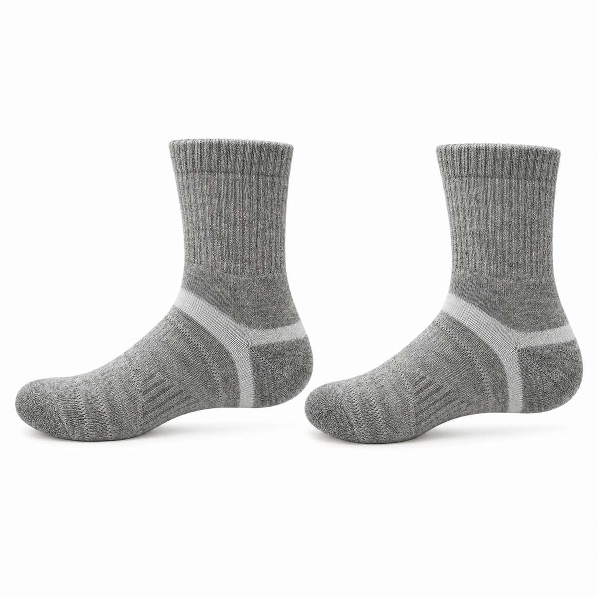 Chaussettes Randonnée Grises – Gris, conversion profil