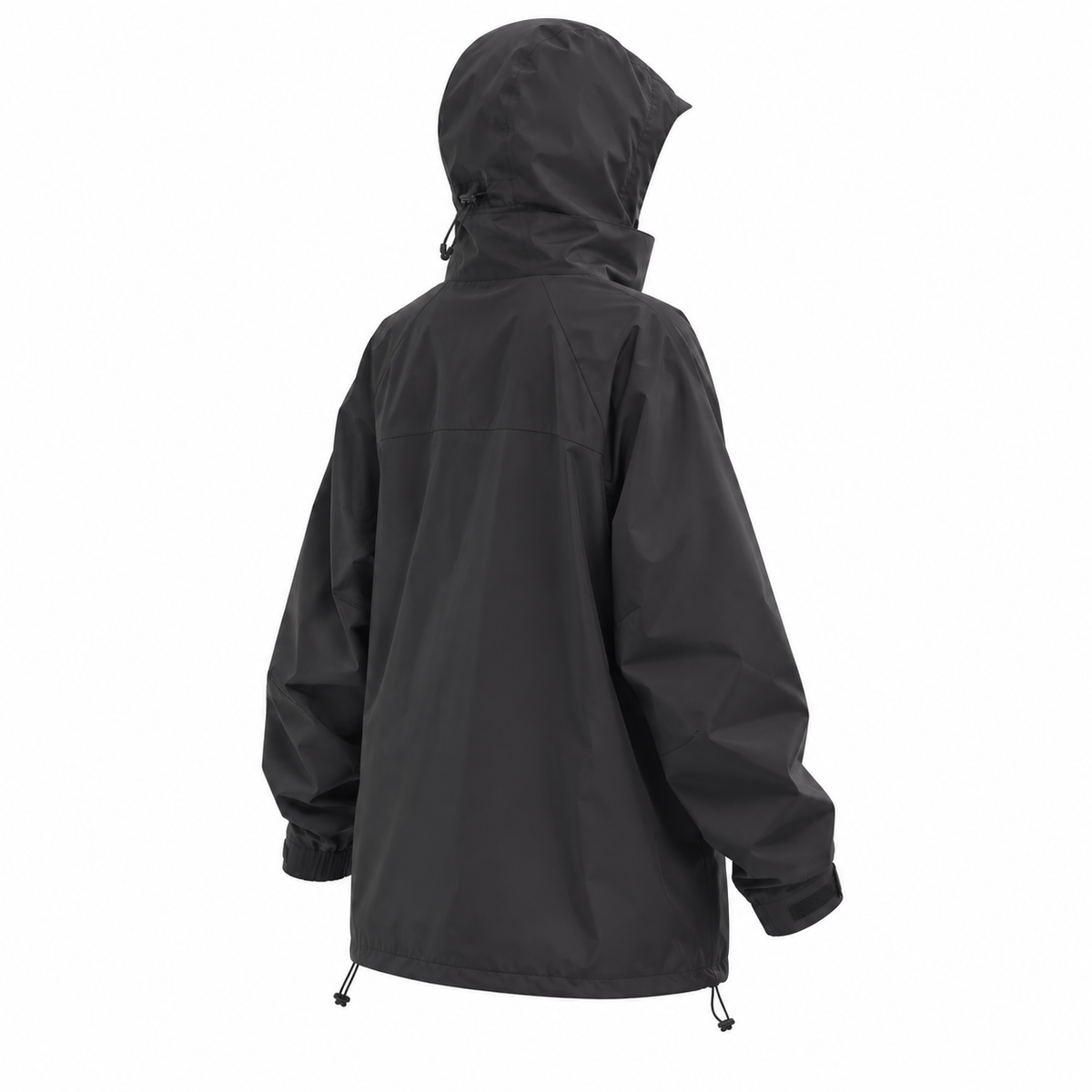 Veste de randonnée déperlante femme vue de dos