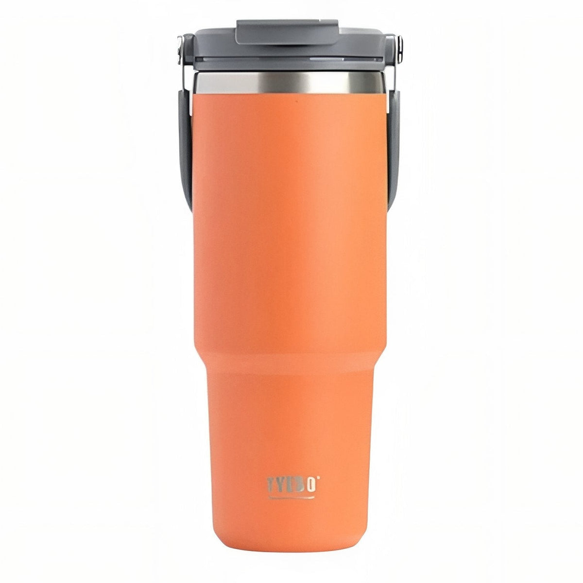 Mug Isotherme Paille Et Poignée 14