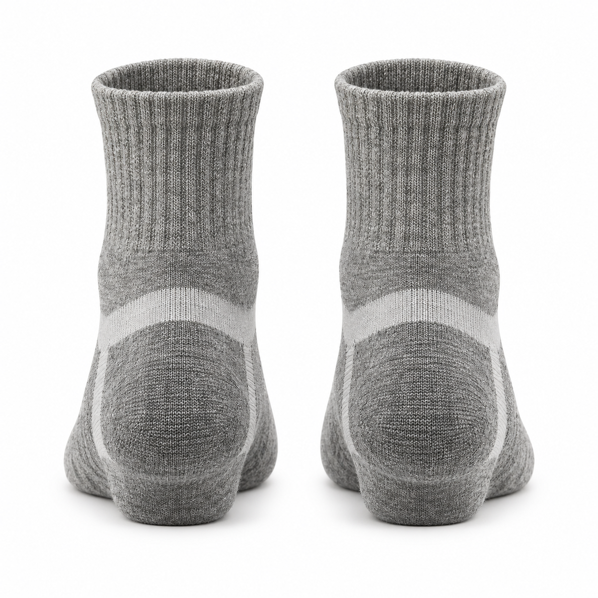 Chaussettes Randonnée Grises – Gris, conversion arriere