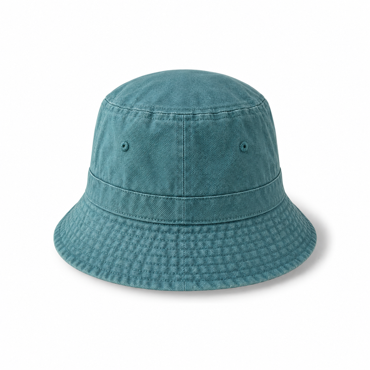 Chapeau randonnée pliable bleu – vue arrière