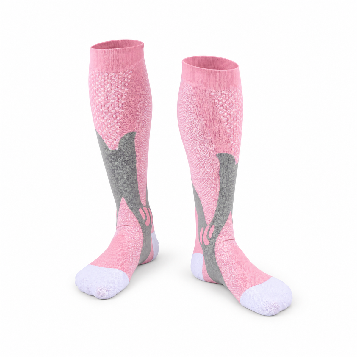Chaussettes de randonnée adulte rose – packshot