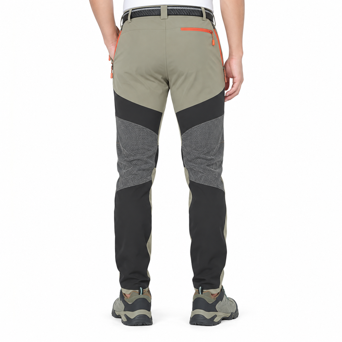 03 pantalon leger randonnee homme beige vue arriere