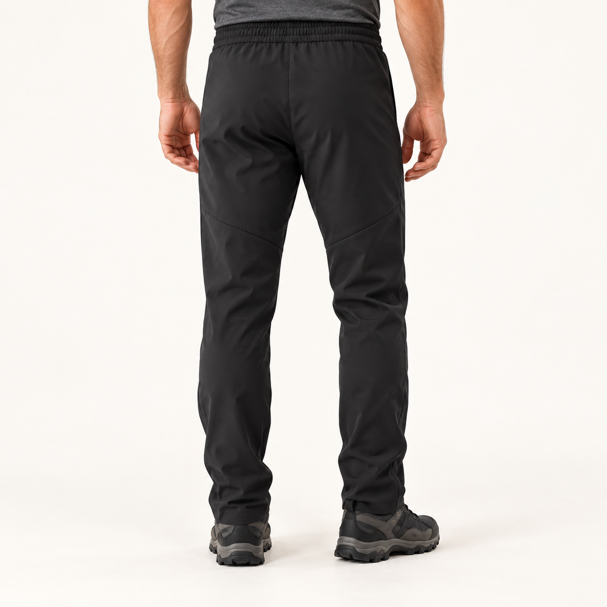 Pantalon randonnée noir porté – vue arrière