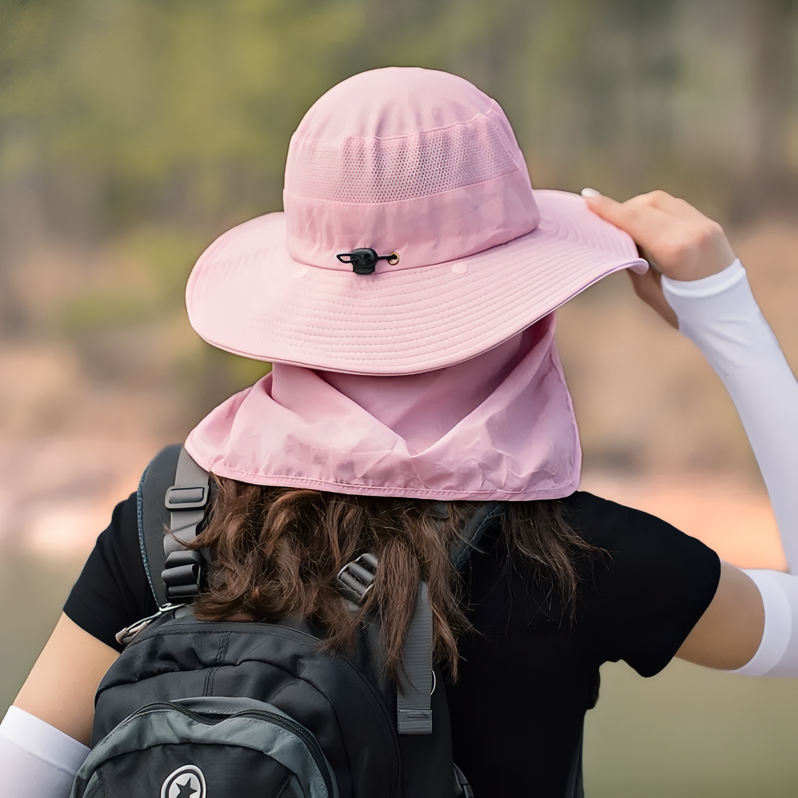 Chapeau Randonnée Rose