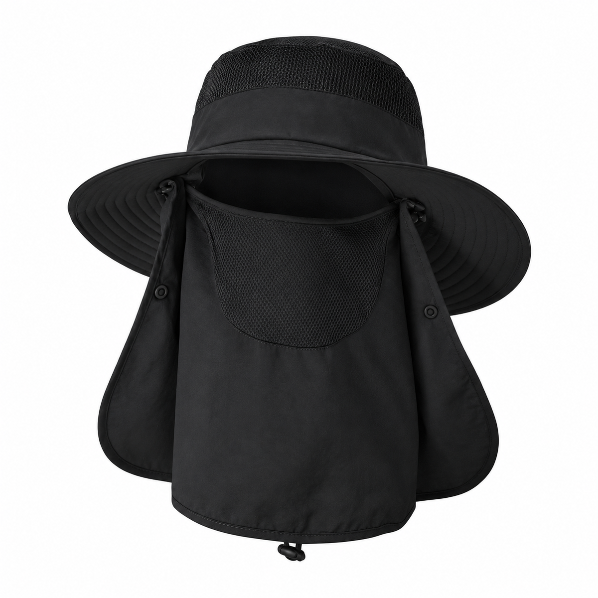 Chapeau randonnée noir – packshot