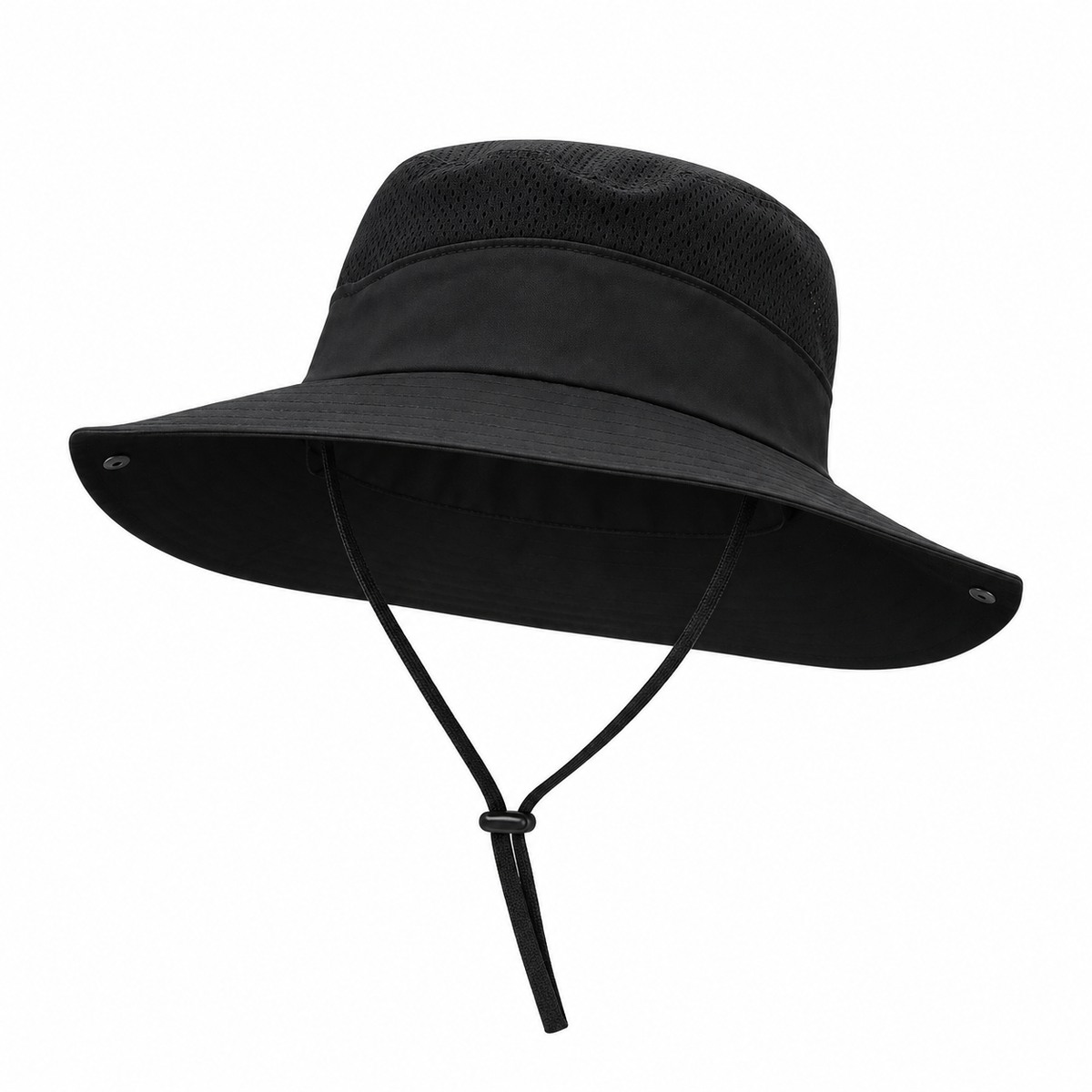 Chapeau safari noir – packshot