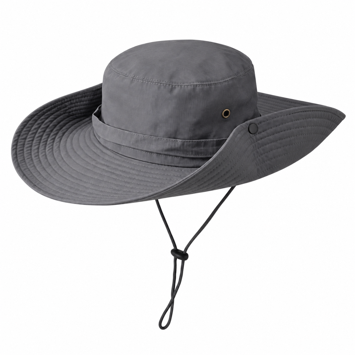 Chapeau tissu homme gris – packshot