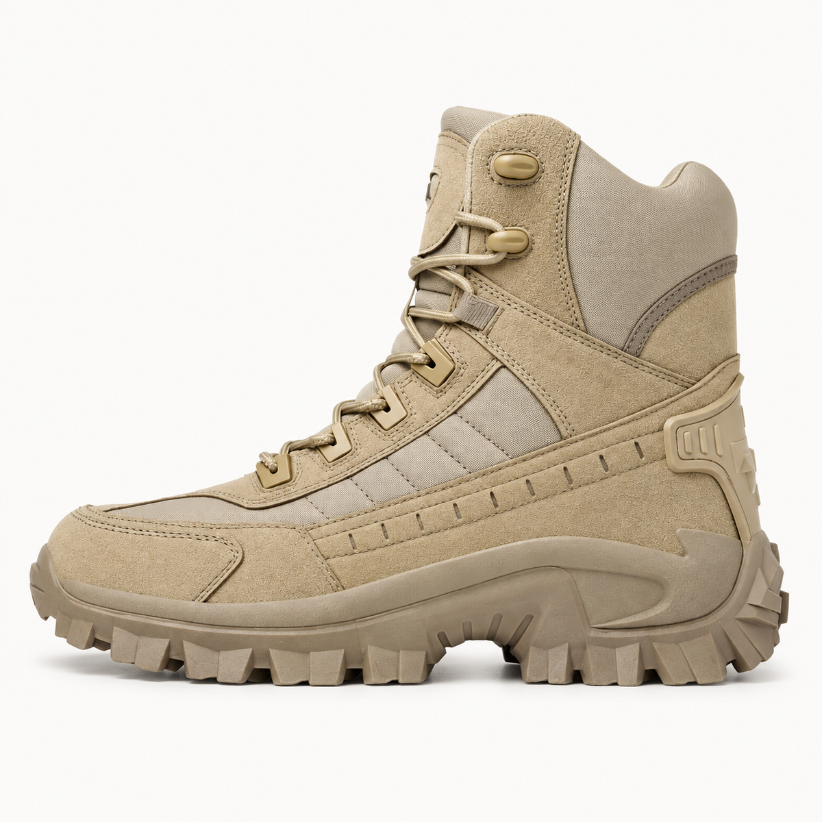 04 chaussure randonnee homme militaire beige profil
