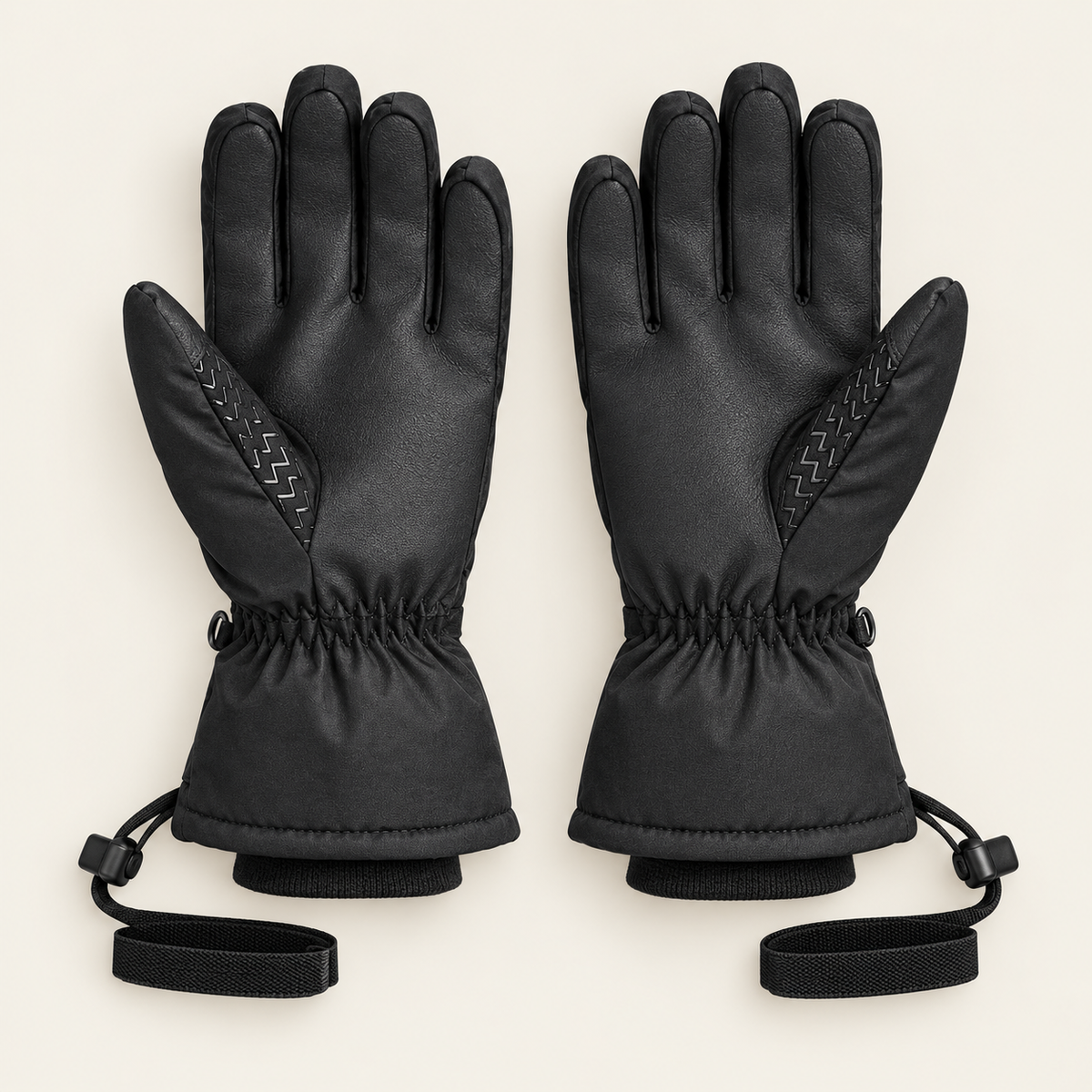 Gant ski de randonnée femme — paumes noires renforcées