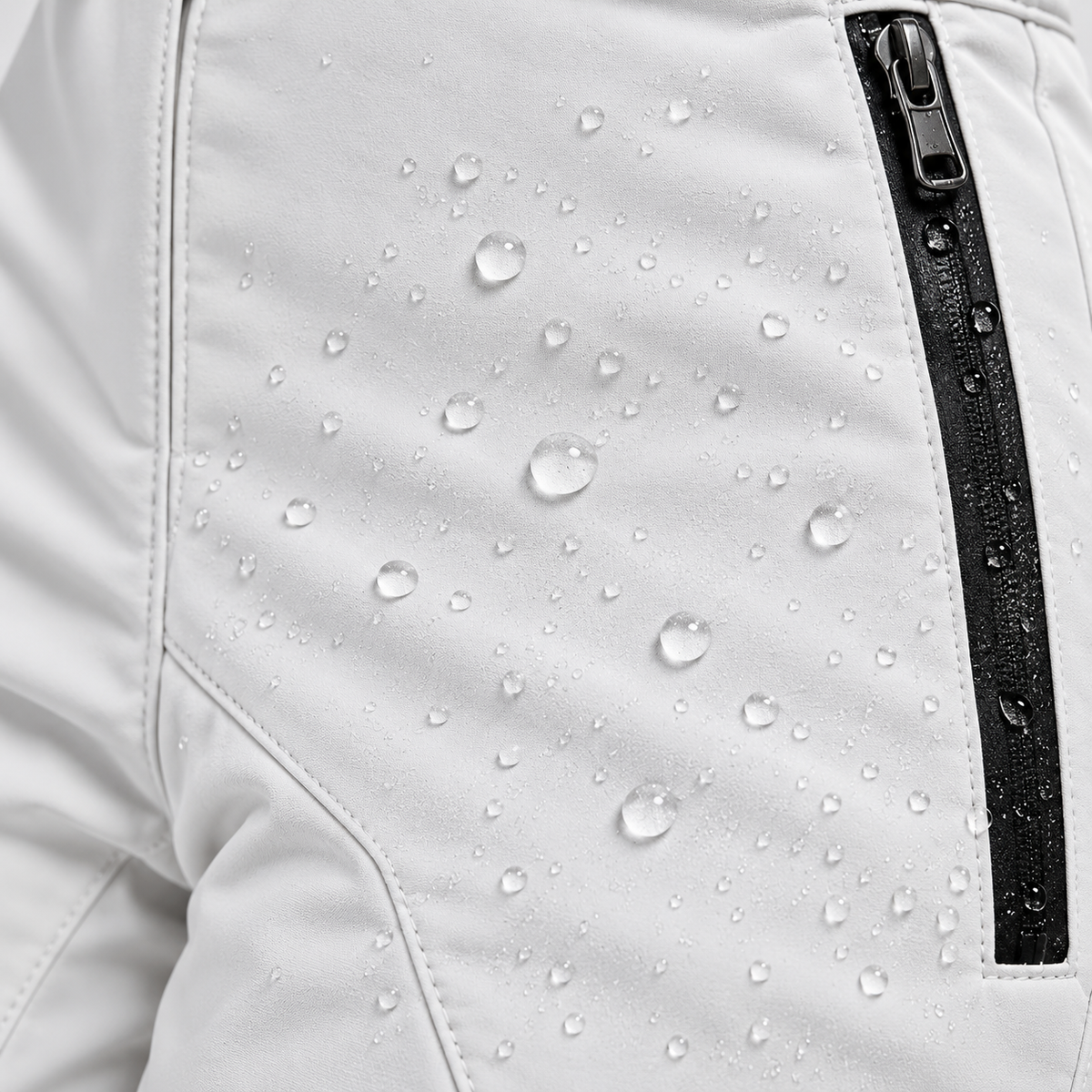 Tissu déperlant du pantalon raquette femme blanc